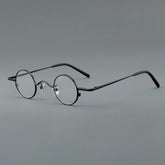 Lance Retro Titanium Glasses Frame oval frame Southood Black